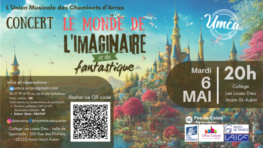 Concert : Le Monde de l'Imaginaire et du Fantastique