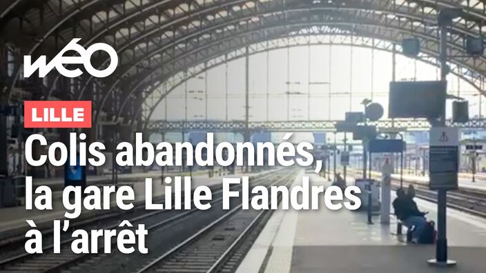 Lille Flandres à l'arrêt ce matin, les usagers dans l'embarras