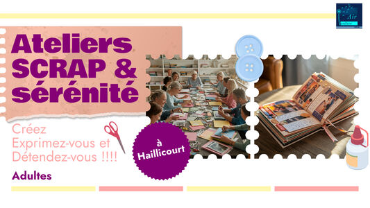 Atelier scrapbooking adulte