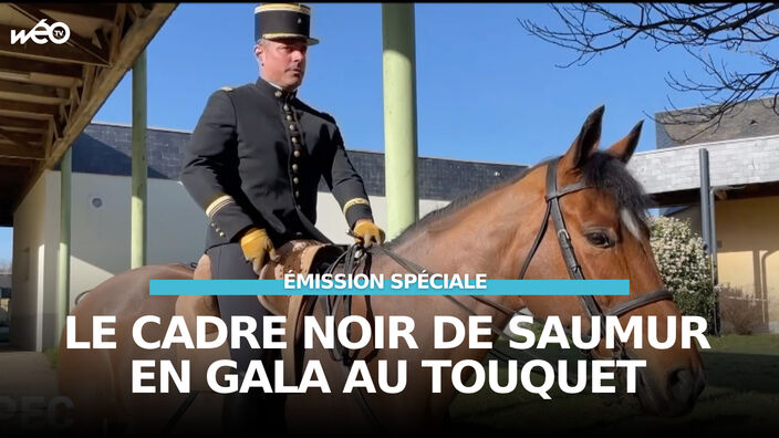 Cadre Noir de Saumur : dans les coulisses du prochain gala au Touquet !