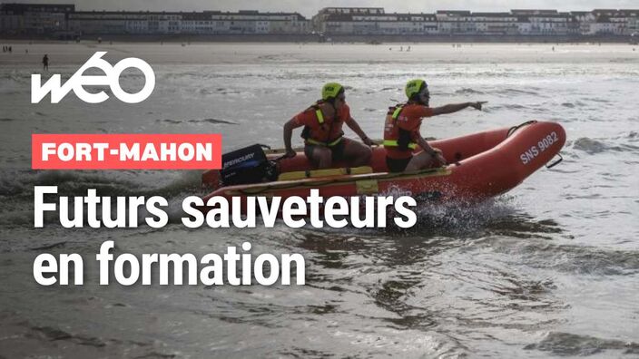 Fort-Mahon : la formation intensive des futurs sauveteurs