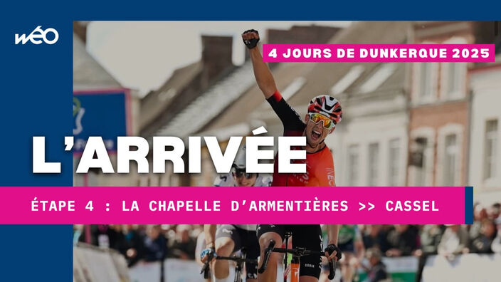Samuel Watson remporte la 4ᵉ étape des 4 Jours de Dunkerque 2025