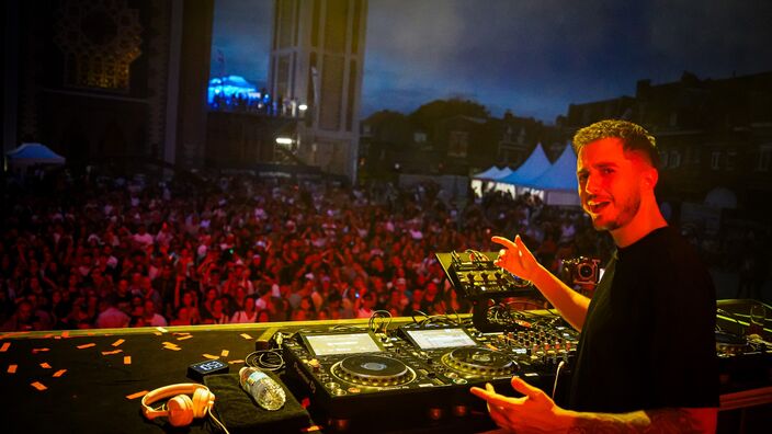 Le Lys Festival sur la Grand Place de Comines