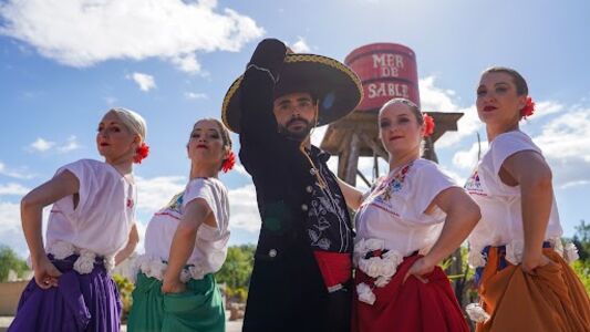 En juin, la mer de sable remet le sombera avec son évènement fiesta Mexicaine