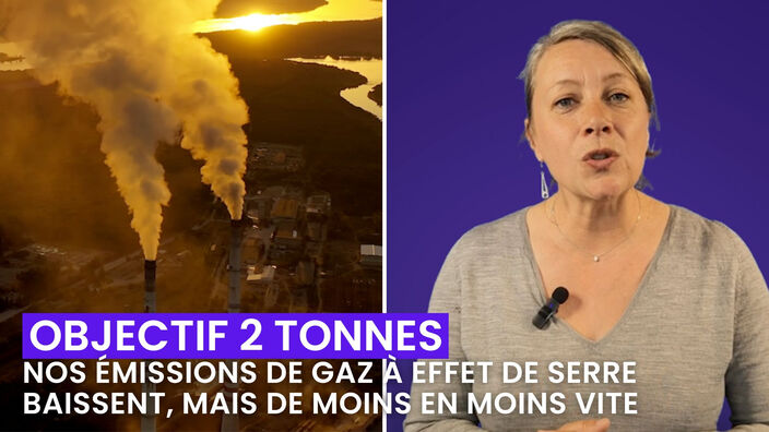 Objectif 2 tonnes #66 : Nos émissions de gaz à effet de serre baissent, mais de moins en moins vite