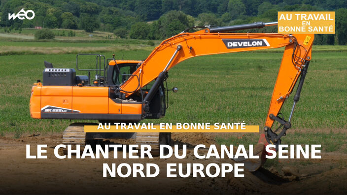 Quai de Noyon : un chantier du Canal Seine Nord Europe