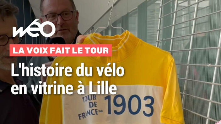 Tour de France : l'histoire du vélo en vitrine à Lille