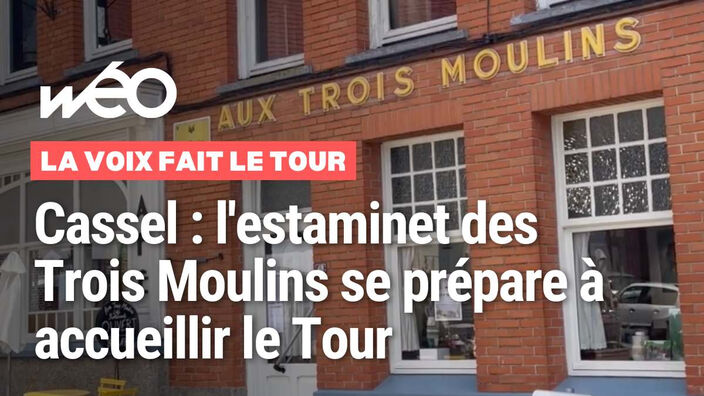 Cassel : l'estaminet des Trois Moulins se prépare à accueillir le Tour