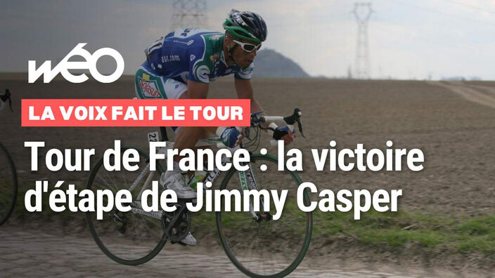  Tour de France : la victoire d'étape de Jimmy Casper