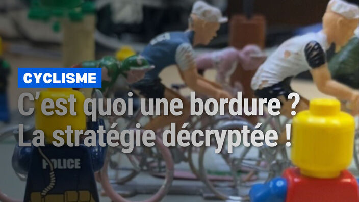 Cyclisme : c'est quoi une bordure ? 