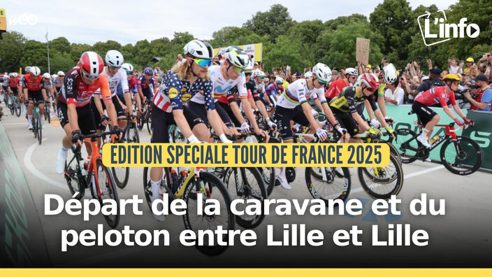 Vivons ensemble le Tour ! Départ de la caravane et du peloton pour la première étape !