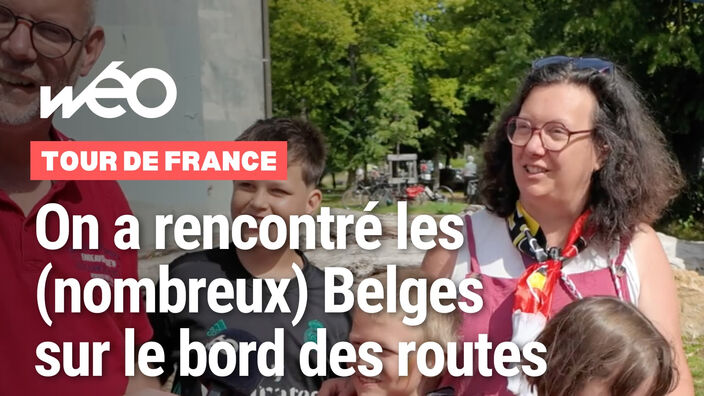 Les Belges sont venus en nombre sur le bord des routes !