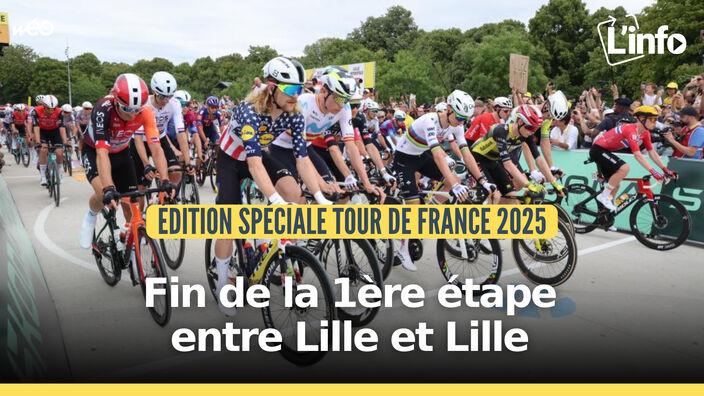 Vivons ensemble le Tour ! Fin de la première étape entre Lille et Lille !