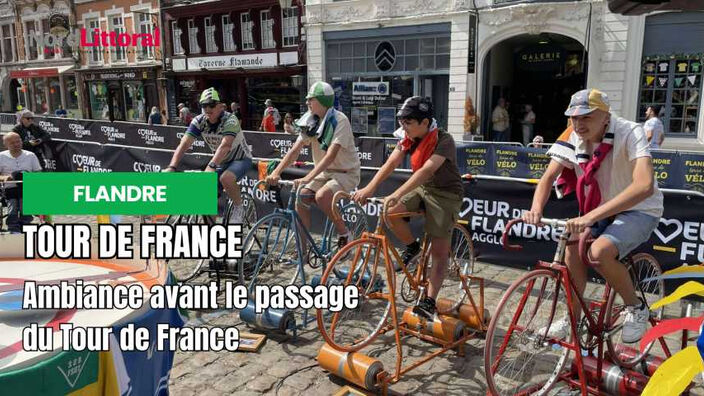Tour de France 2025 : ambiance sur les routes de Flandre avant le passage de la course