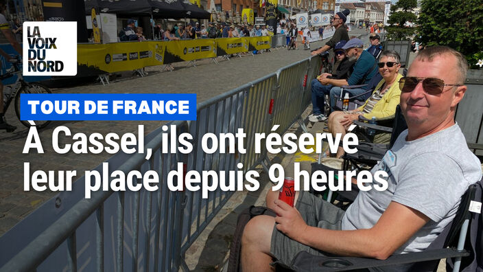 Tour de France : À Cassel, ils ont réservé leur place depuis 9 heures