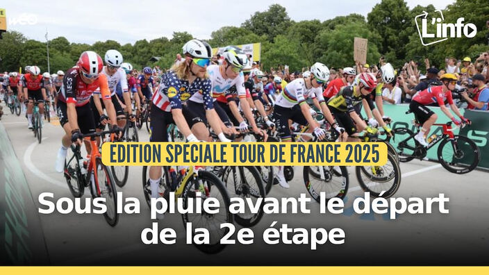 Vivons ensemble le Tour ! Avant le départ de la 2e étape
