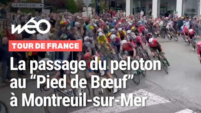 Le Tour est passé à Montreuil-sur-Mer (62)