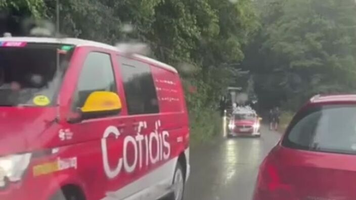 Tour de France 2025 : la météo offre un véritable « carnage » à Lauwin-Planque, le départ retardé