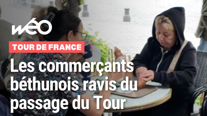 À Béthune, le Tour de France passe deux fois, et les commerçants sont ravis !