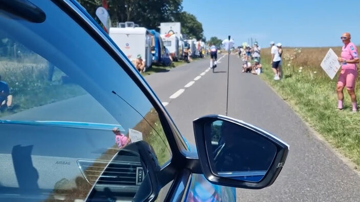 Paris Normandie dans la roue de Matîs Louvel