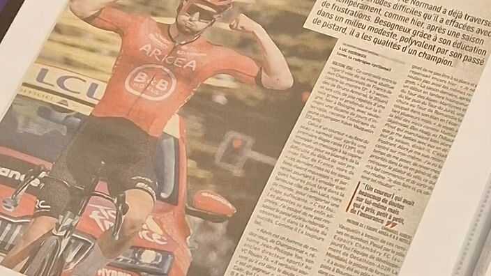Tour de France. A Juaye-Mondaye, chez les Vauquelin, là où, pour Kévin, tout a commencé.