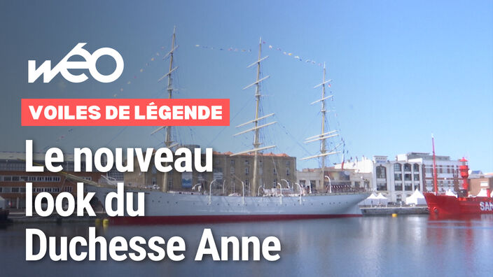 Le nouveau look du Duchesse Anne pour les Voiles de Légende
