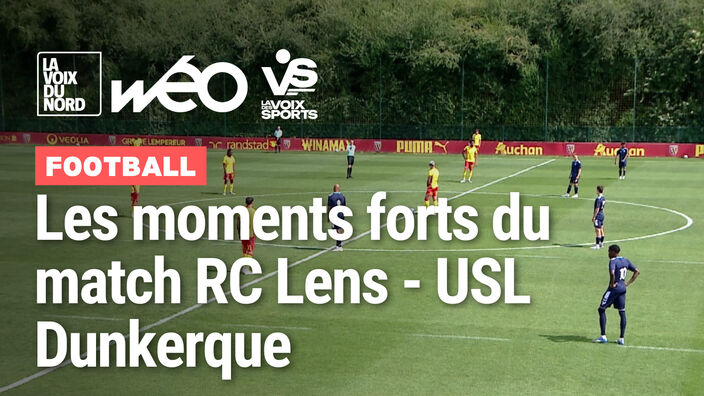 Les moments forts de RC Lens-USL Dunkerque