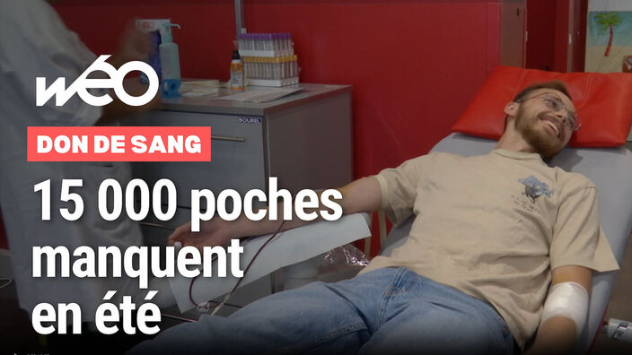 Don de sang : les dons manquent en été