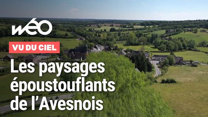 Vu du ciel : l'Avesnois