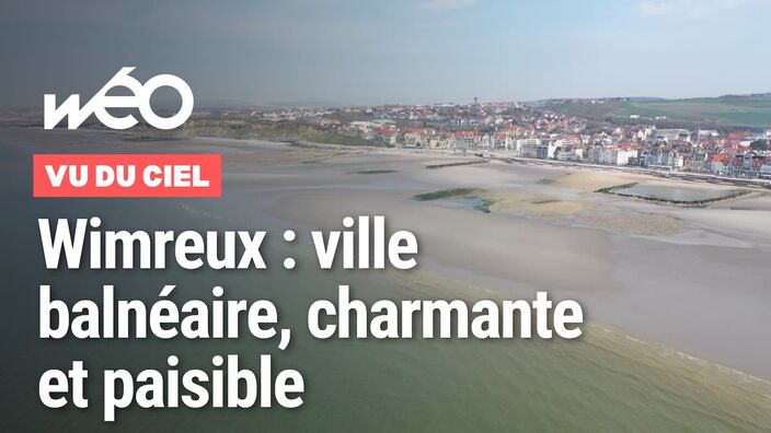 Vu du ciel : Wimereux