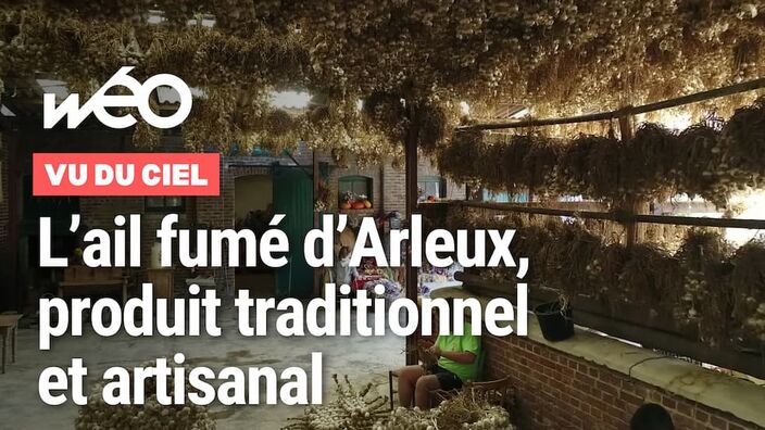 Vu du ciel : l'ail fumé d'Arleux