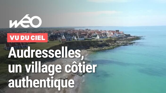 Vu du ciel : Audresselles