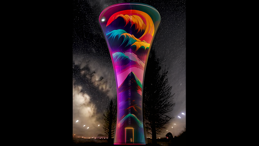 Video Mapping Festival #8 - YVRENCHEUX – Château d’eau – 6 septembre