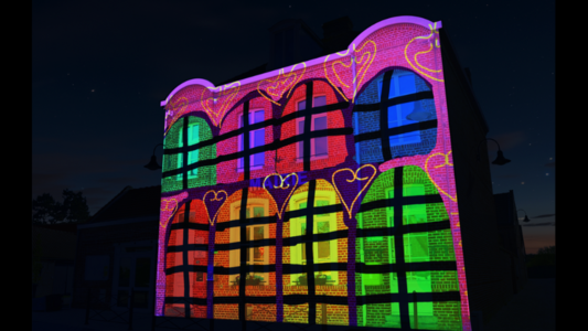 Video Mapping Festival #8 - PÉRONNE-EN-MÉLANTOIS – Mairie – 19 septembre