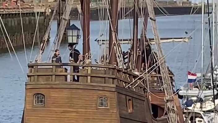 A Boulogne-sur-Mer, on peut visiter la réplique d’un bateau de Christophe Colomb