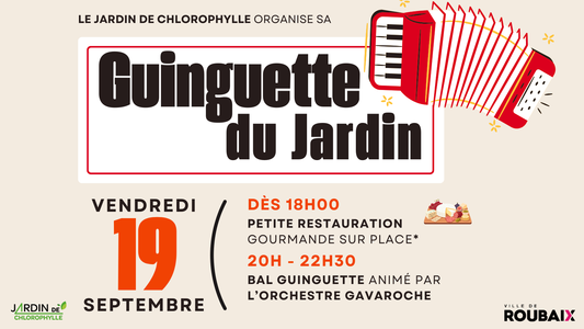 Guinguette du Jardin au Jardin de Chlorophylle à Roubaix
