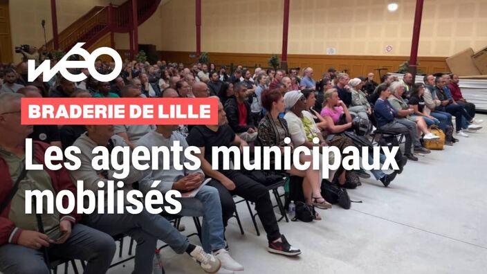 Les agents municipaux sollicités pour la braderie de Lille