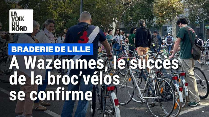 Braderie de Lille 2025: la Broc à vélo à Wazemmes