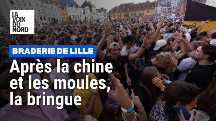 À la nuit tombée, la Braderie monte le son et passe en mode bringue