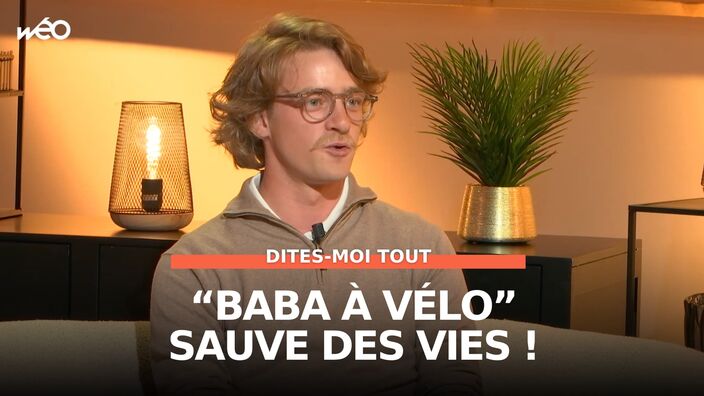 À vélo, il sauve des vies !