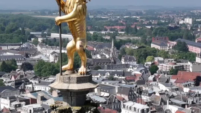 Vu du ciel : commune d'Arras