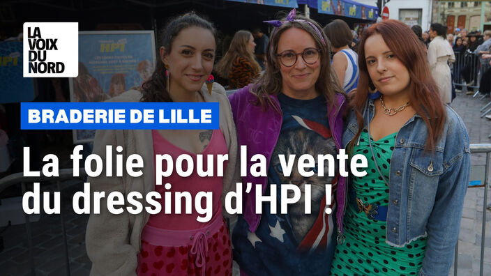 La folie pour le dressing d'HPI en vente à la braderie !