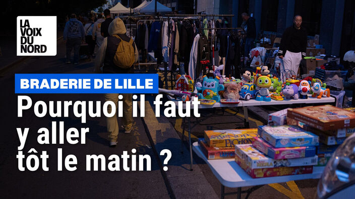 Braderie de Lille: pourquoi il faut y aller tôt le matin
