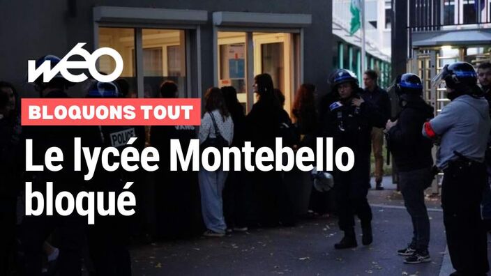 Bloquons tout : mobilisation et blocage filtrant devant un lycée lillois