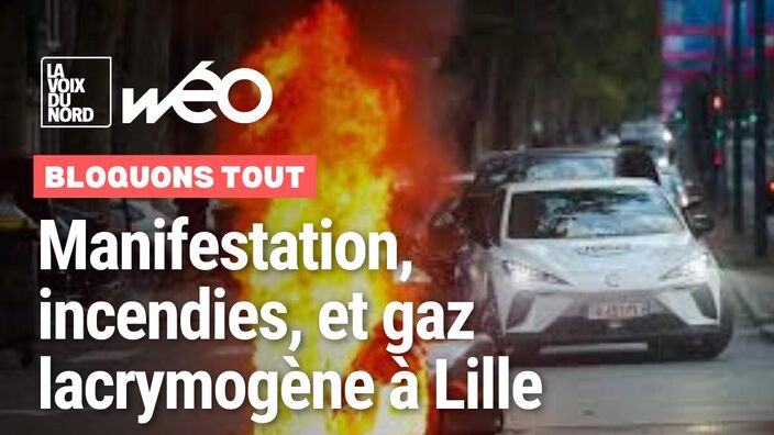 Bloquons tout : des milliers de personnes à la manifestation de Lille
