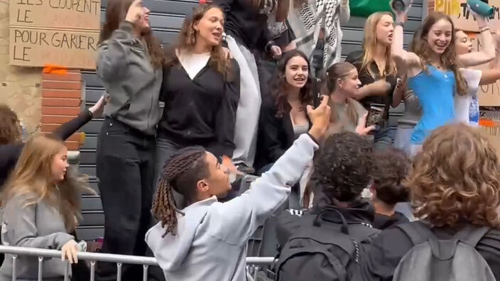 Mobilisation du 18 septembre : blocage au lycée Fénelon - Lille