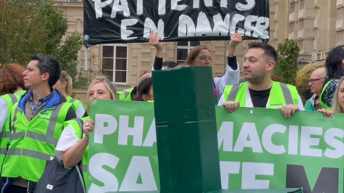 Mobilisation du 18 septembre : les pharmaciens en colère à Amiens