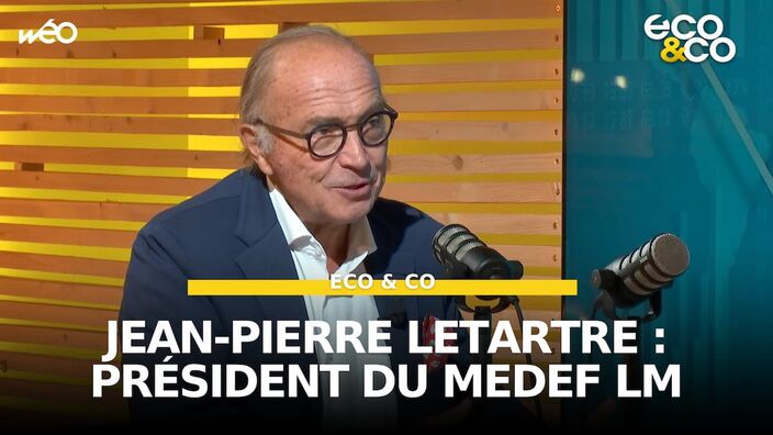 Jean-Pierre Letartre, nouveau Président du Medef Lille Métropole