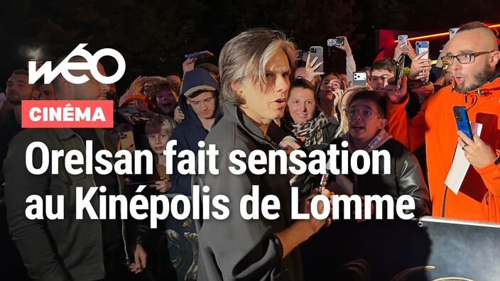 Orelsan au Kinépolis de Lomme pour la présentation de son film « Yoroï »