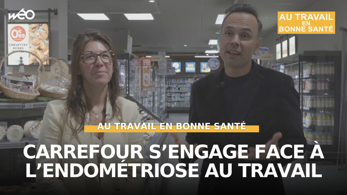 Au travail en bonne santé - Carrefour s'engage face à l'endométriose au travail